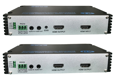 單路HDMI+音頻+RS232光端機(環(huán)出版)